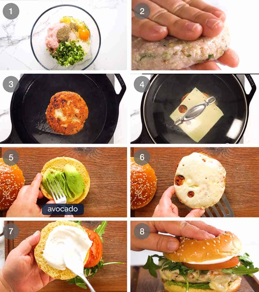 How to make the BEST Chicken Burgers!