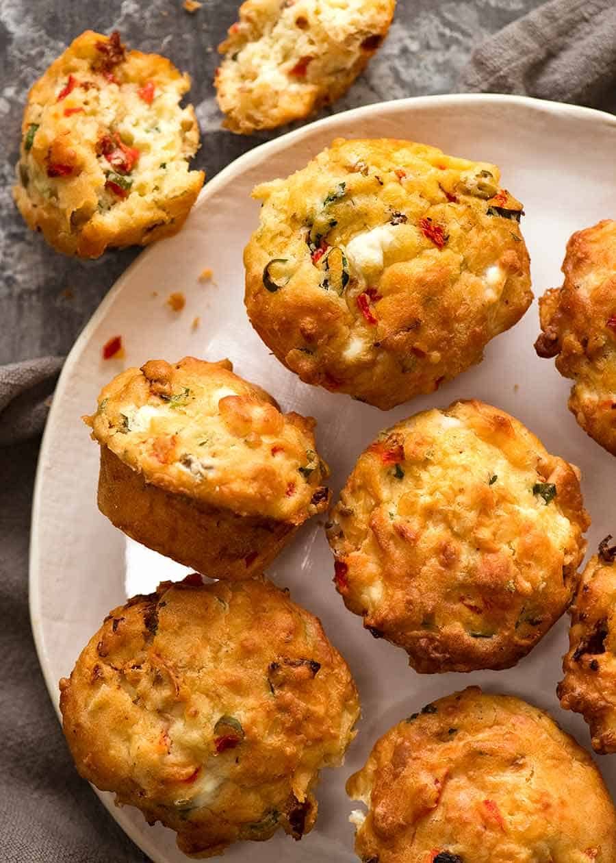 Mediterranean Savoury Muffins RecipeTin Eats Mediterranean Savoury Muffins RecipeTin Eats