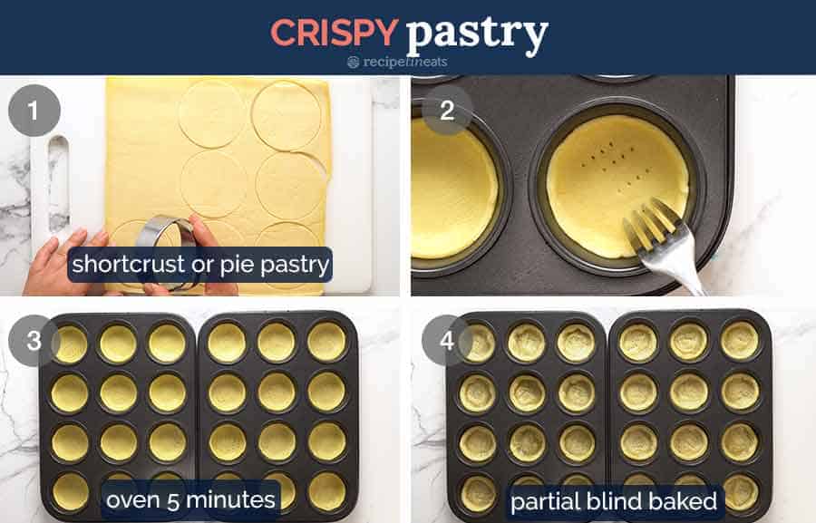 How to make pastry for Mini Quiche