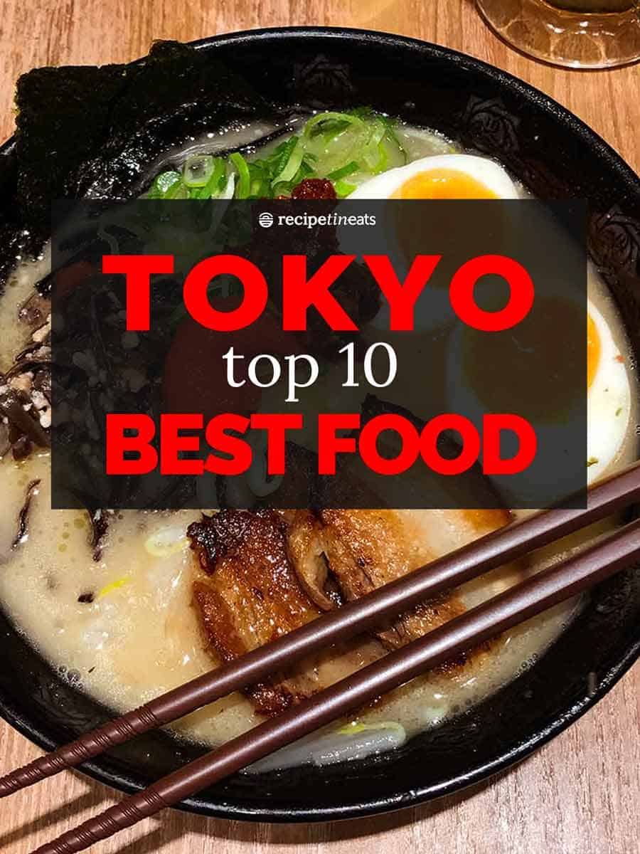 Top 10 BEST FOOD in Tokyo Japan