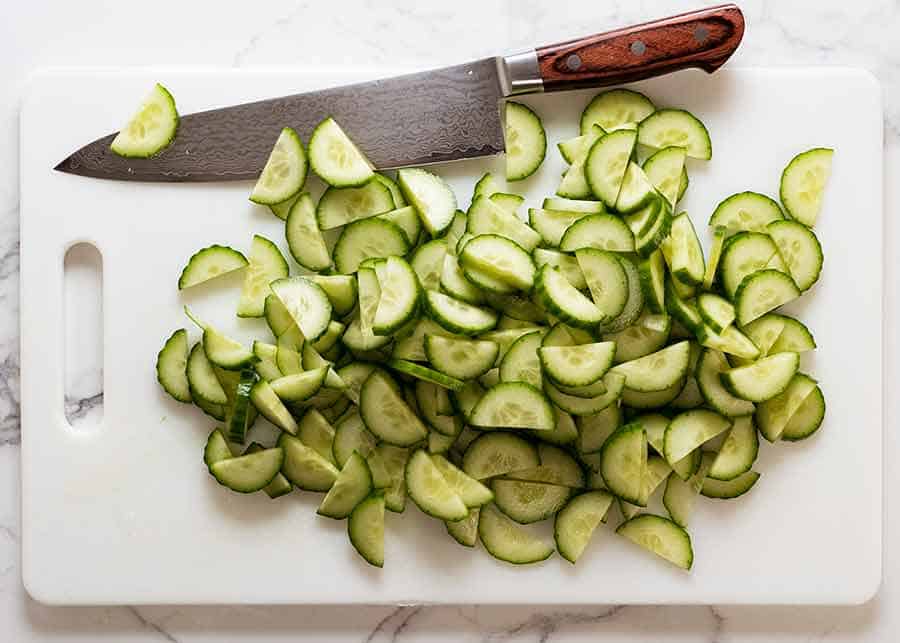 Sliced Cucumber 