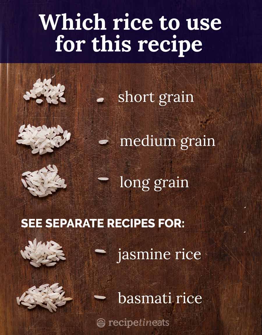 How to cook white rice 