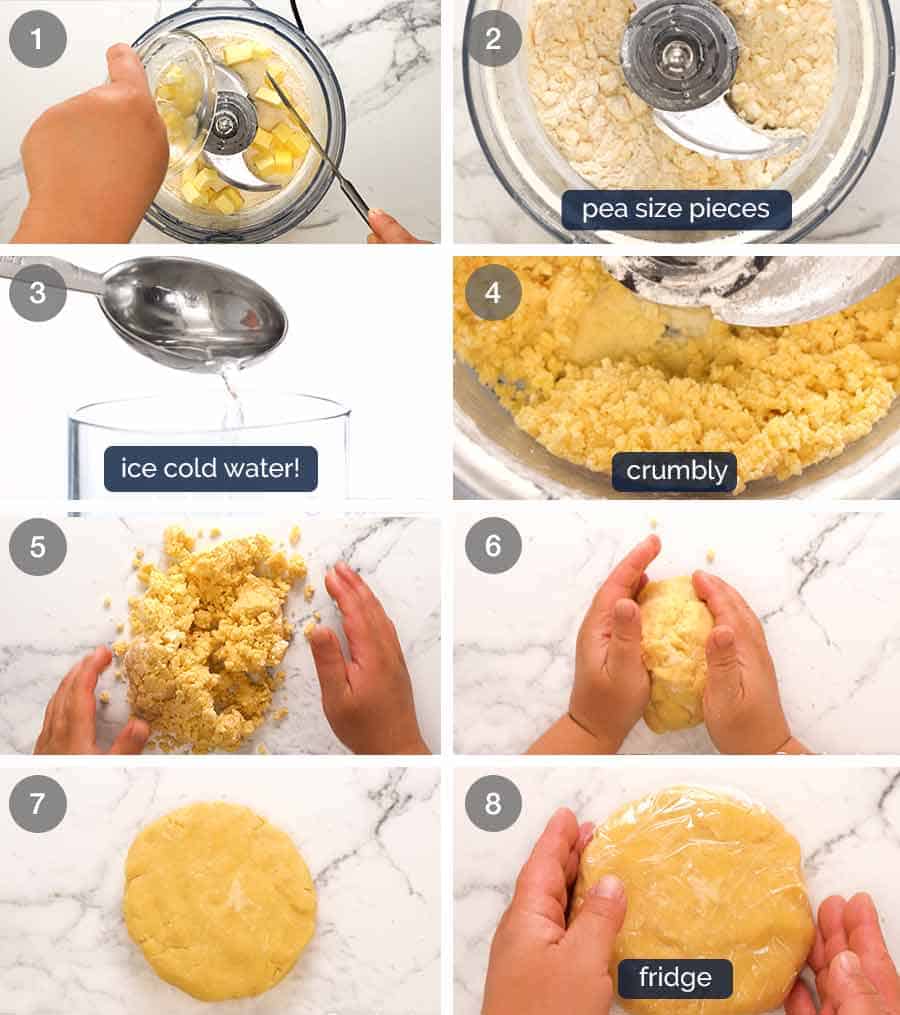 How to make 1 minute pie crust