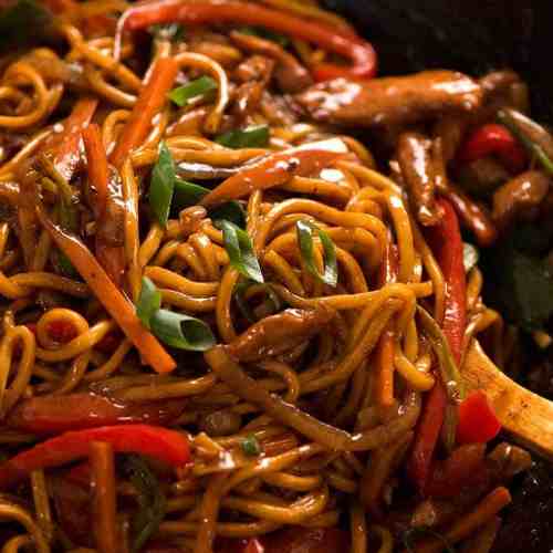 What is the difference in chow mein and lo mein Lo Mein Noodles Recipetin Eats
