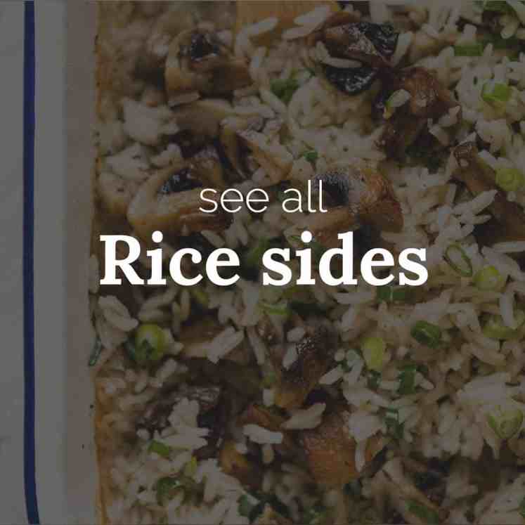 Rice side dishes
