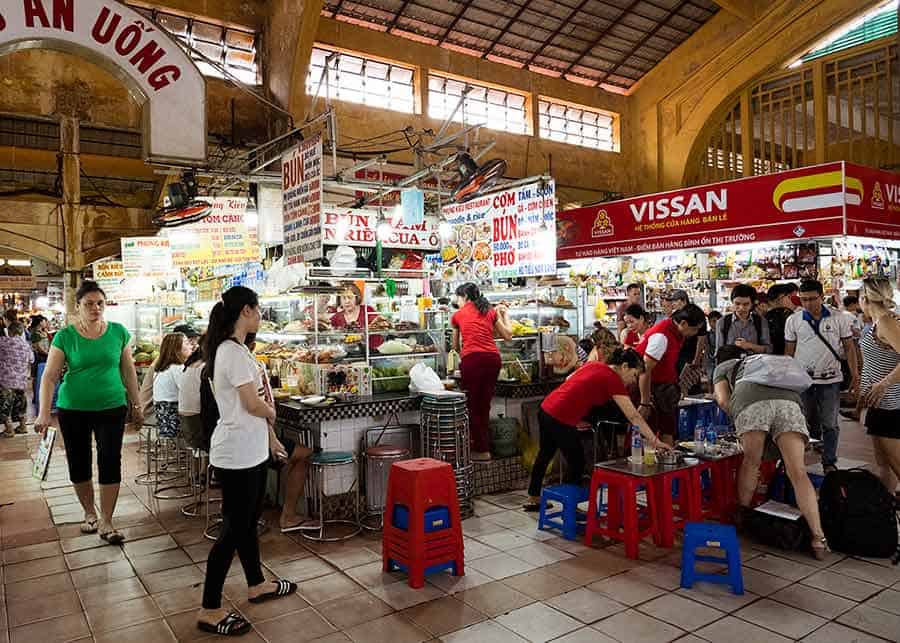 Ben Thanh Markets in Ho Chi Minh City, Vietnam