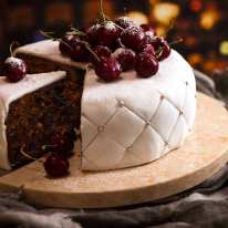Christmas Cake - easy moist fruit cake