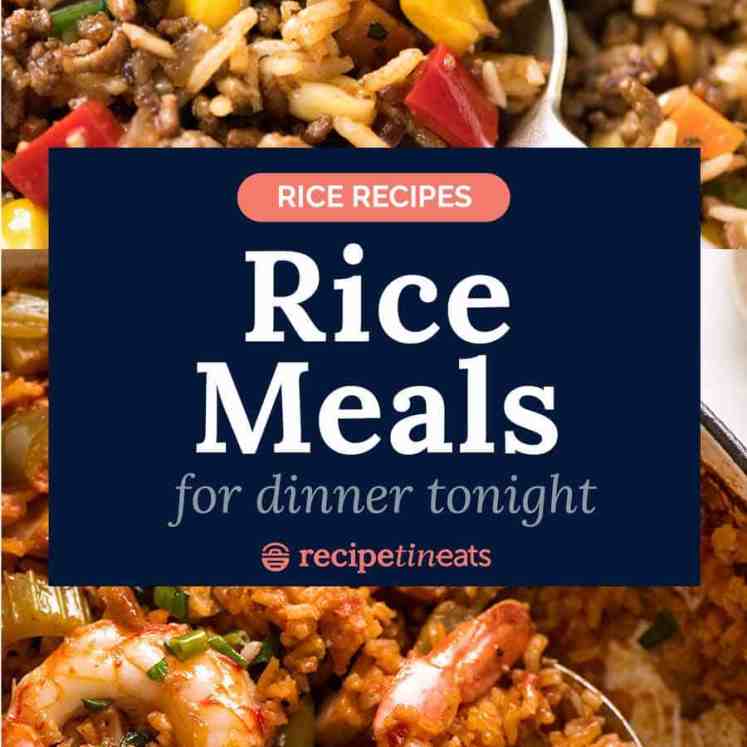 Rice recipes - easy rice meals for dinner