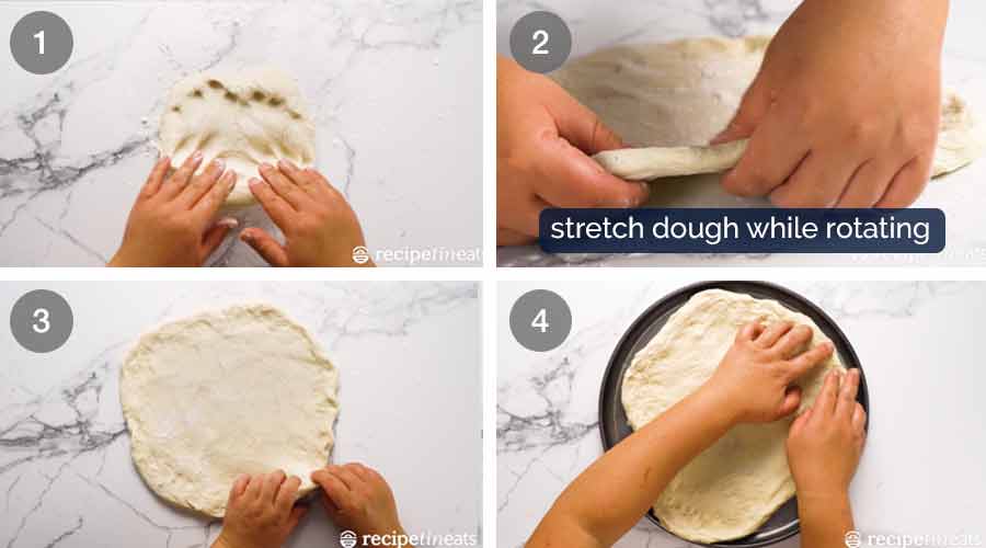 How to stretch pizza dough