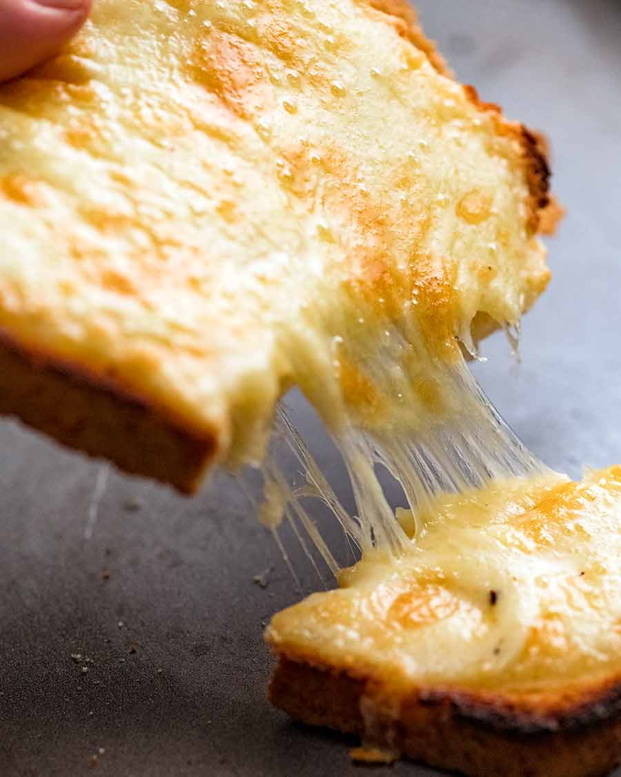 No yeast bread grilled cheese