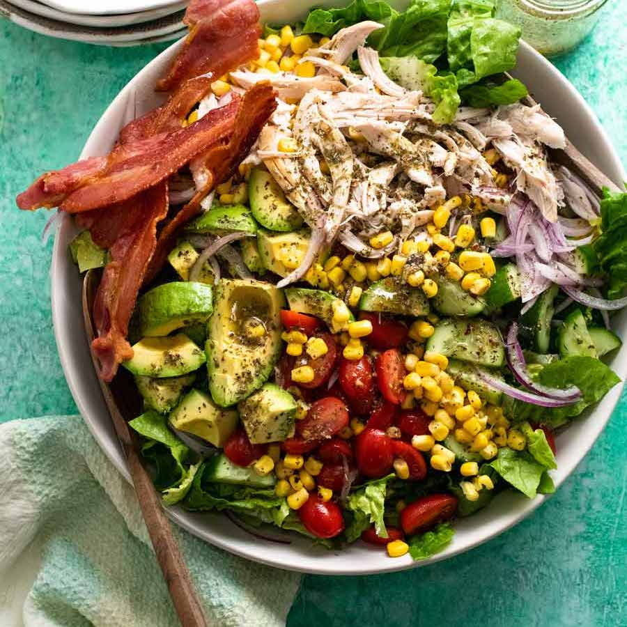 Big, Quick Chicken Salad | RecipeTin Eats