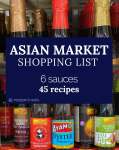 Asian market shopping list