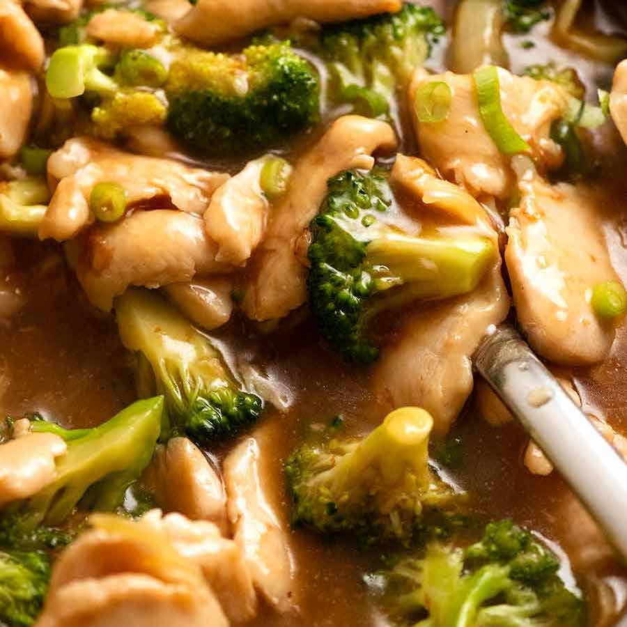 Chicken Broccoli Stir Fry Extra Saucy Recipetin Eats