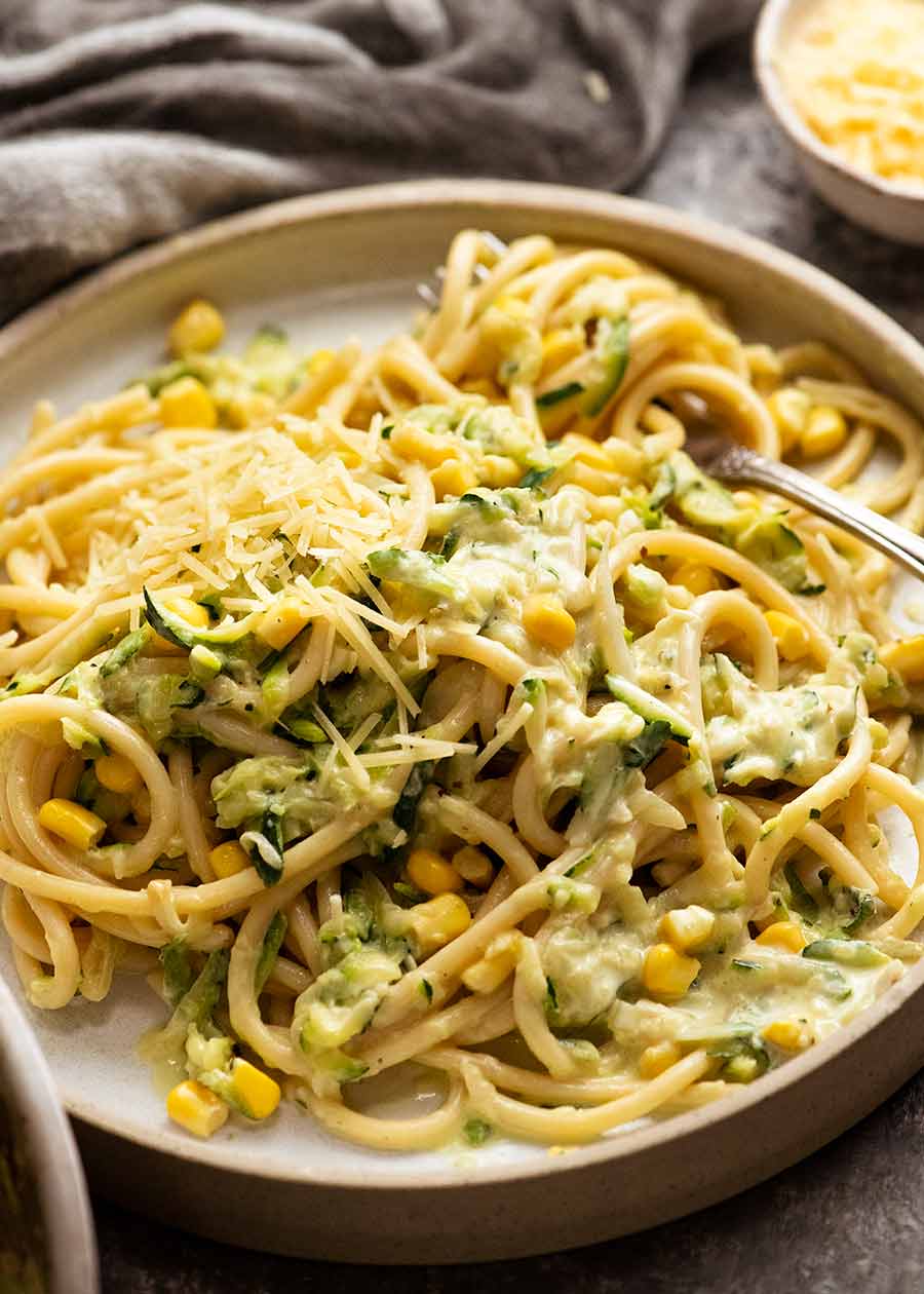 Slow Cooked Courgette Pasta Recipe Riverford
