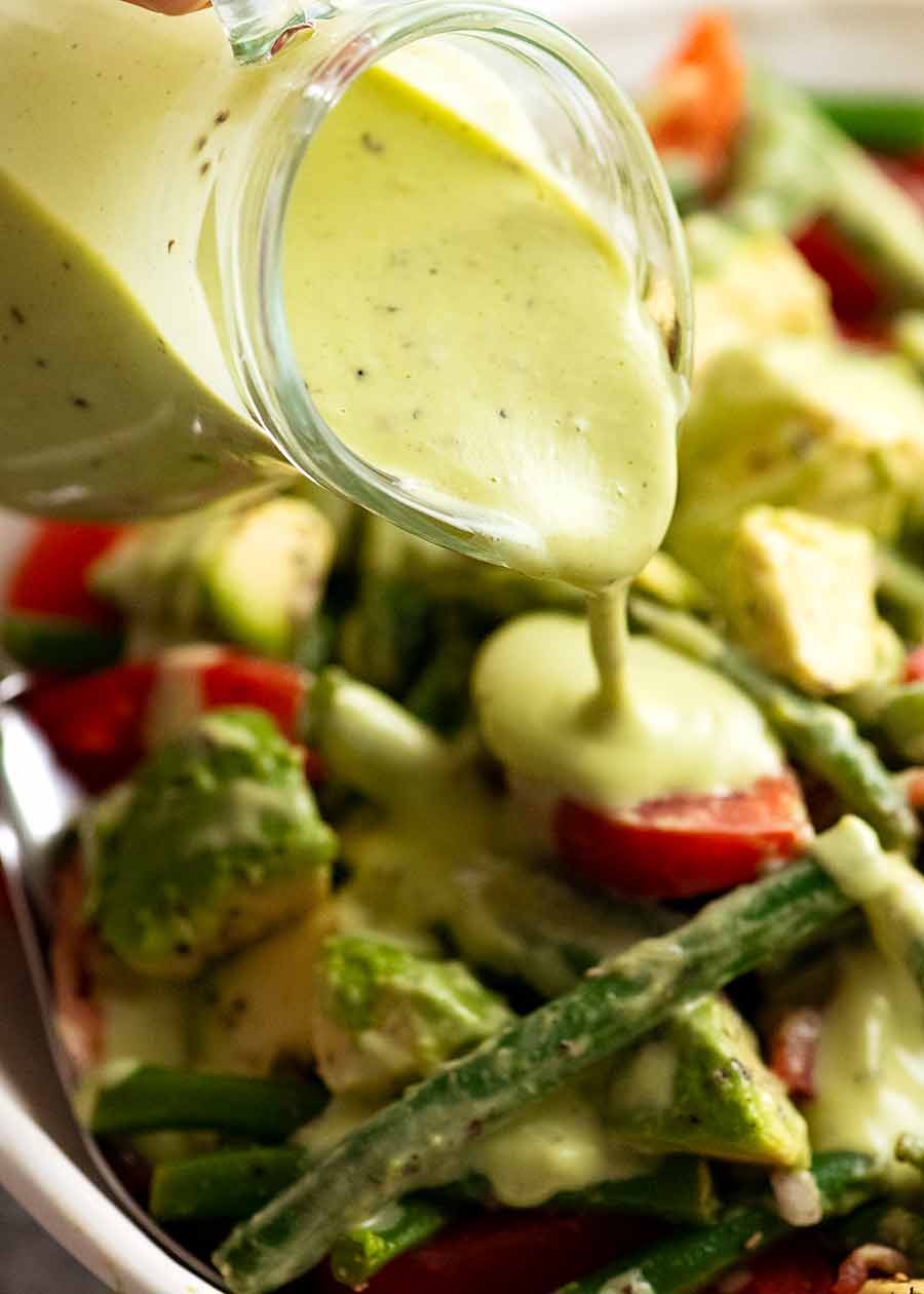 Creamy Avocado Salad Dressing | RecipeTin Eats