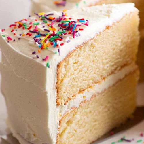 My very best Vanilla Cake - stays moist 4 days!