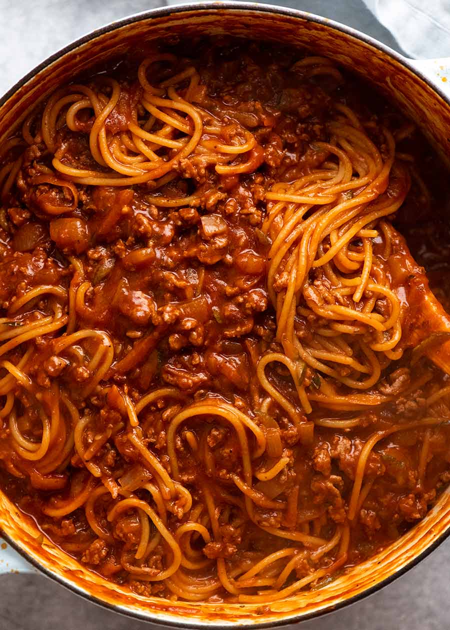 One Pot Pasta Bolognese | RecipeTin Eats