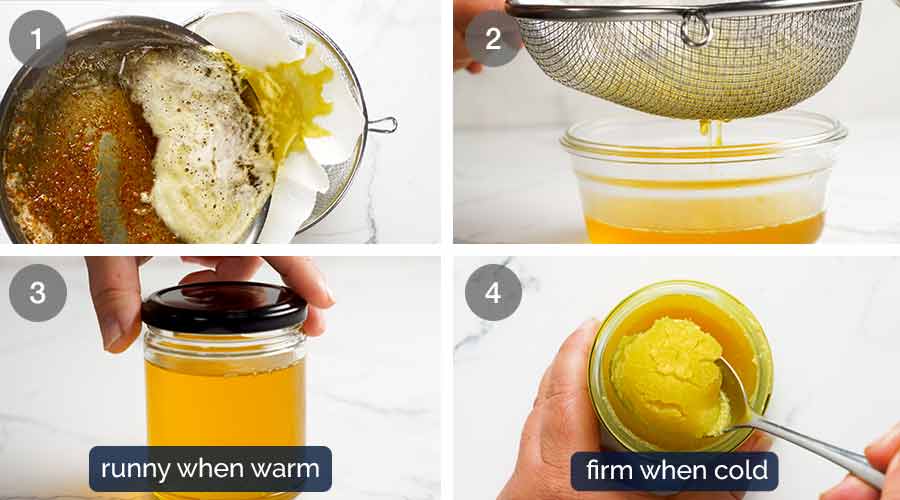 How to make homemade Ghee and Clarified Butter (same thing)