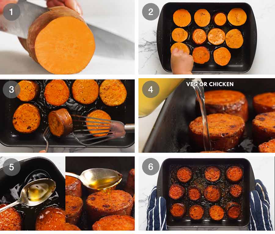 How to make Fondant Sweet Potatoes with Maple Butter