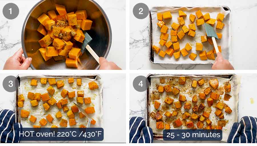 How to Roast Pumpkin