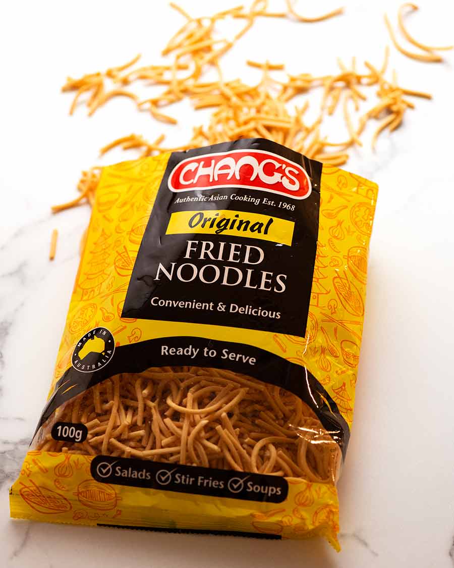 Chang's Crispy Noodles for noodle salad