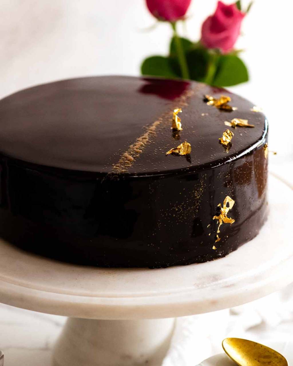 Chocolate Mirror Glaze Recipetin Eats, What Kind Of Cake Can You Mirror Glaze