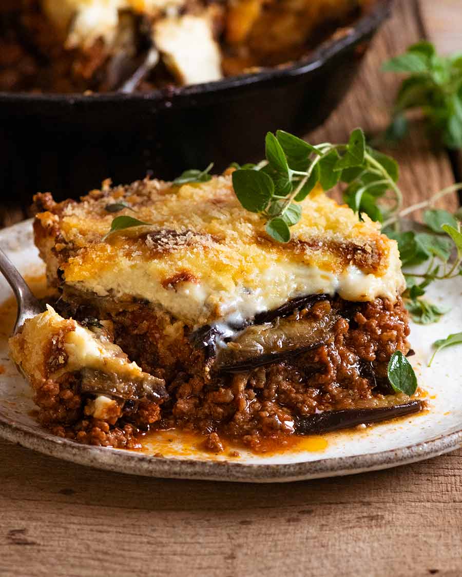 Moussaka is to the Greek what Lasagna is to Italians. 