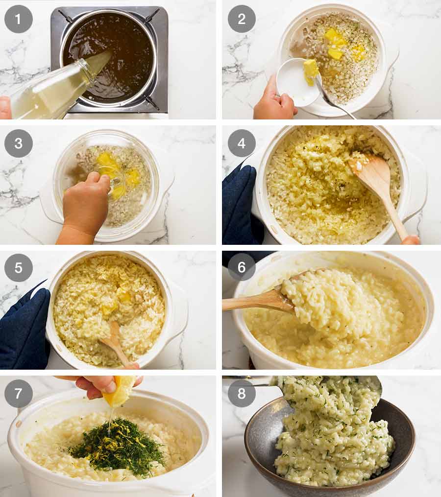 How to make Creamy Baked Risotto