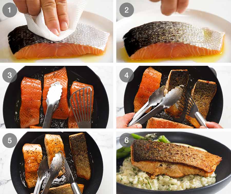 How to make Crispy Skin Salmon