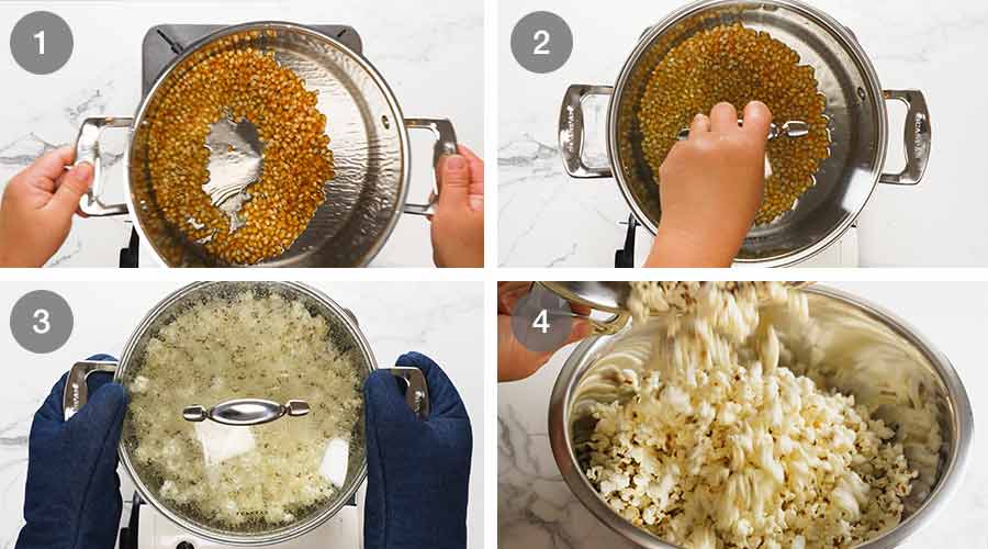 How to make Christmas Popcorn Candy