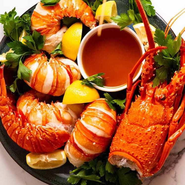 Lobster recipes - platter