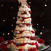 Pavlova Christmas Tree Dessert