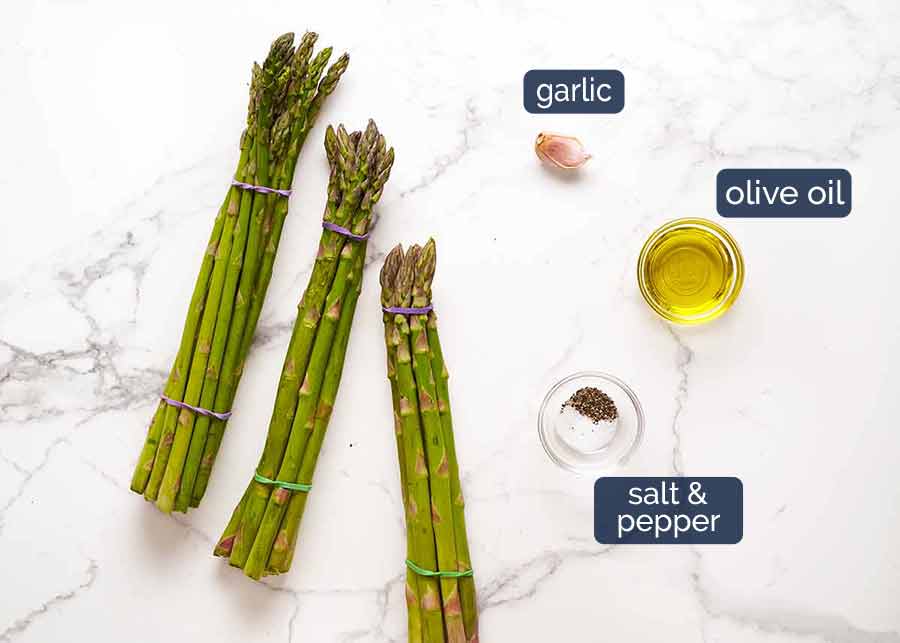 Ingredients in Roasted Asparagus