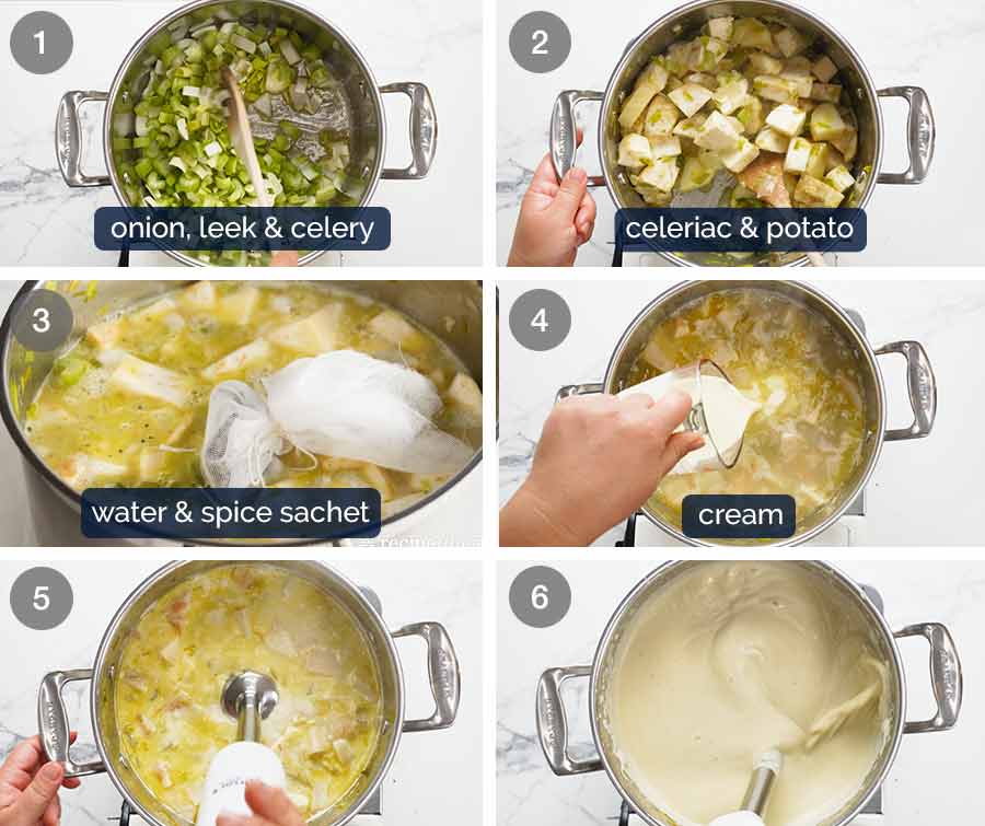 How to make Celeriac Soup