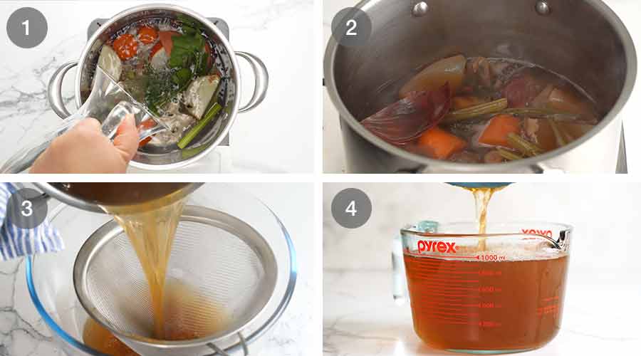 How to make Homemade Vegetable Stock