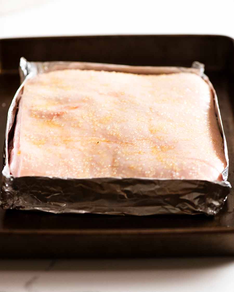 How to make Slow Roasted Crispy Pork Belly