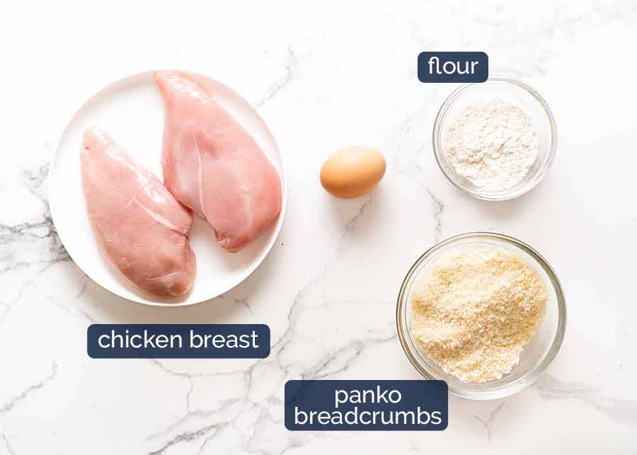 Chicken Kiev ingredients