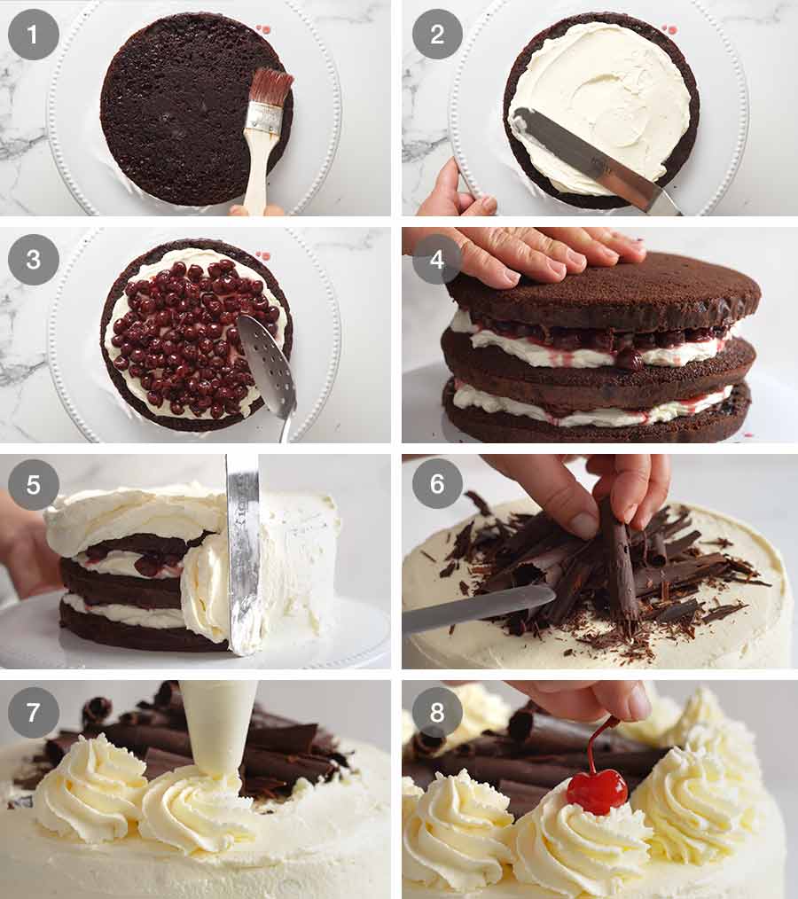 How to make a German Black Forest Cake