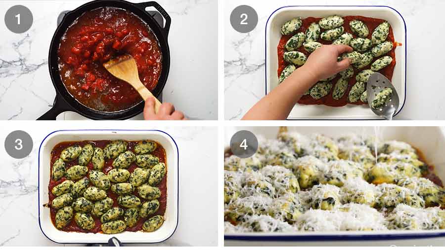 How to make Malfatti - Italian Spinach Ricotta Dumplings
