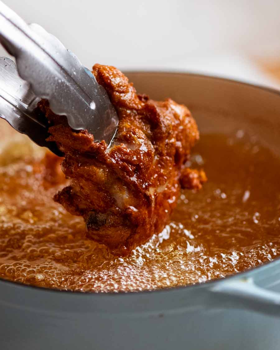 Cooking Ayam Goreng - Malaysian Fried Chicken