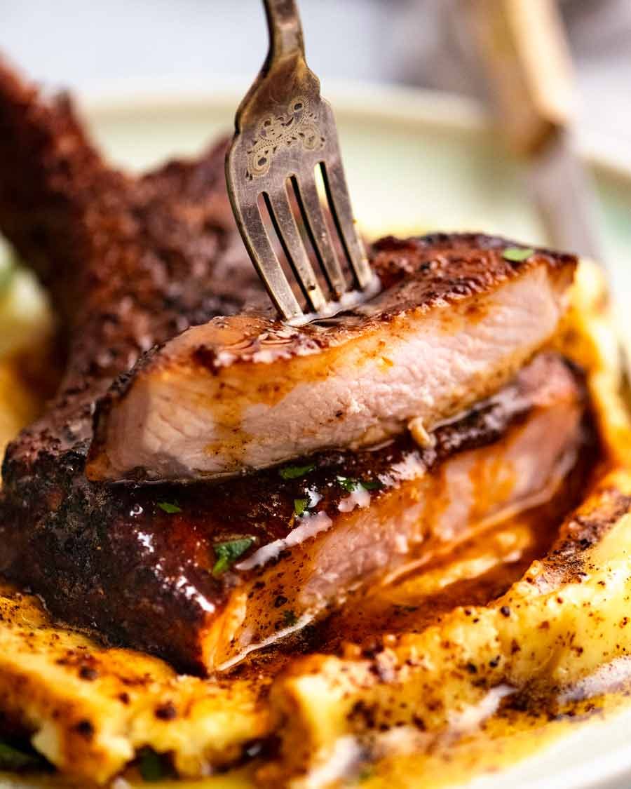 Oven Baked Pork Chops with Potatoes | RecipeTin Eats