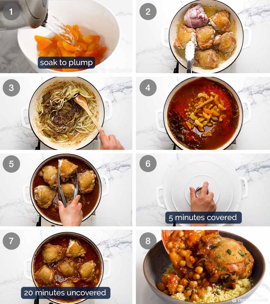 How to make Moroccan Chicken Tagine