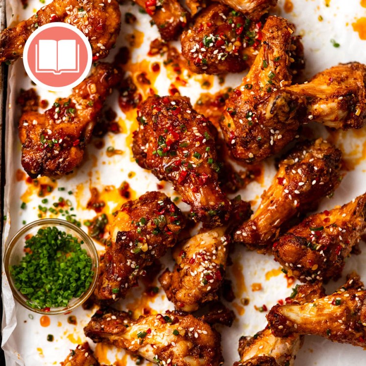 Bizarrely Good Wings from RecipeTin Eats "Dinner" cookbook by Nagi Maehashi