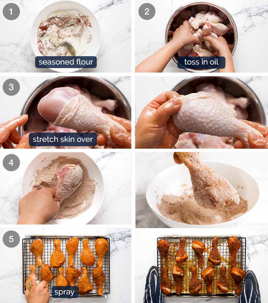 Come fare le cosce di pollo al forno croccanti