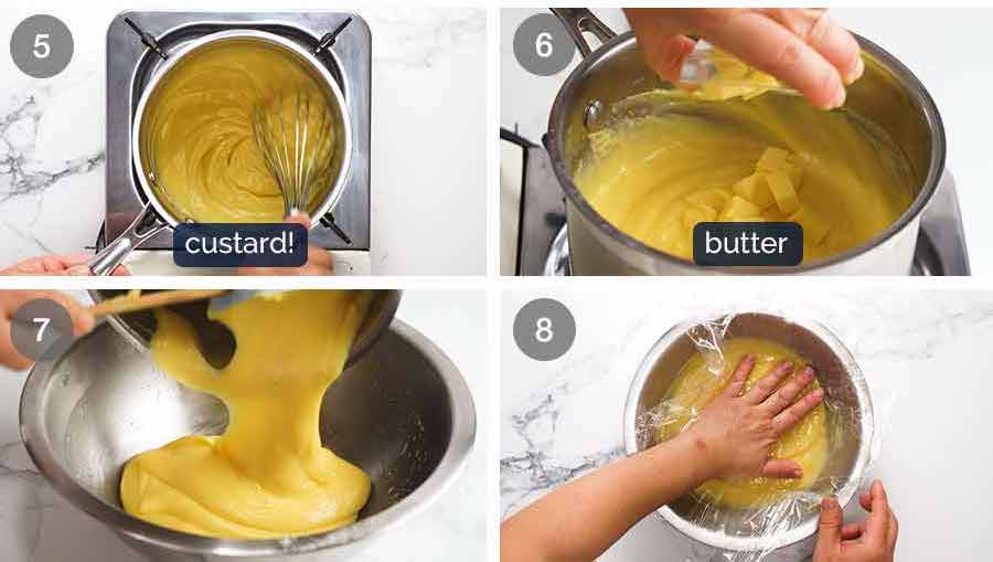 How to make Blueberry Custard Cake 1a