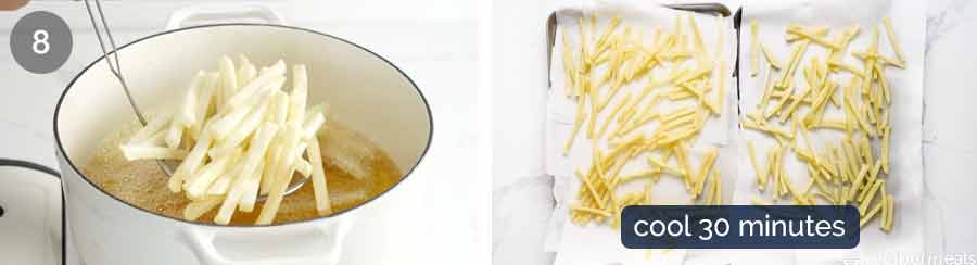How to make crispy French fries