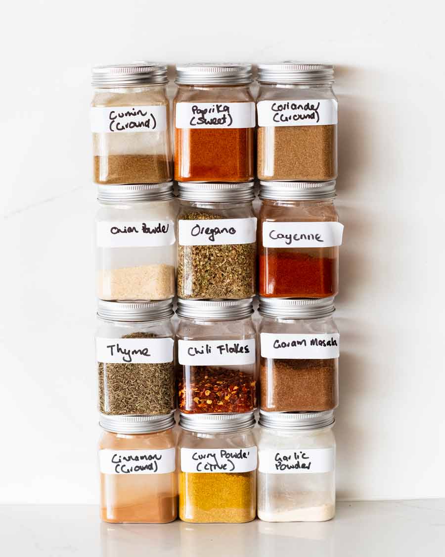RecipeTin 12 most used spices