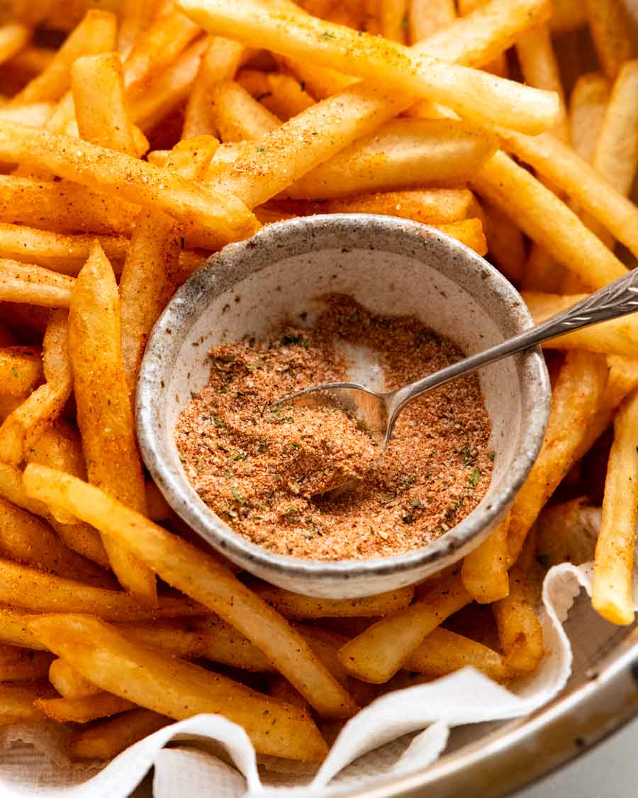 EASY SPICY CAJUN FRIES RECIPE  CRISPY FRENCH FRIES WITH SPICY