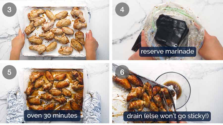 How to marque   Honey Soy Wings