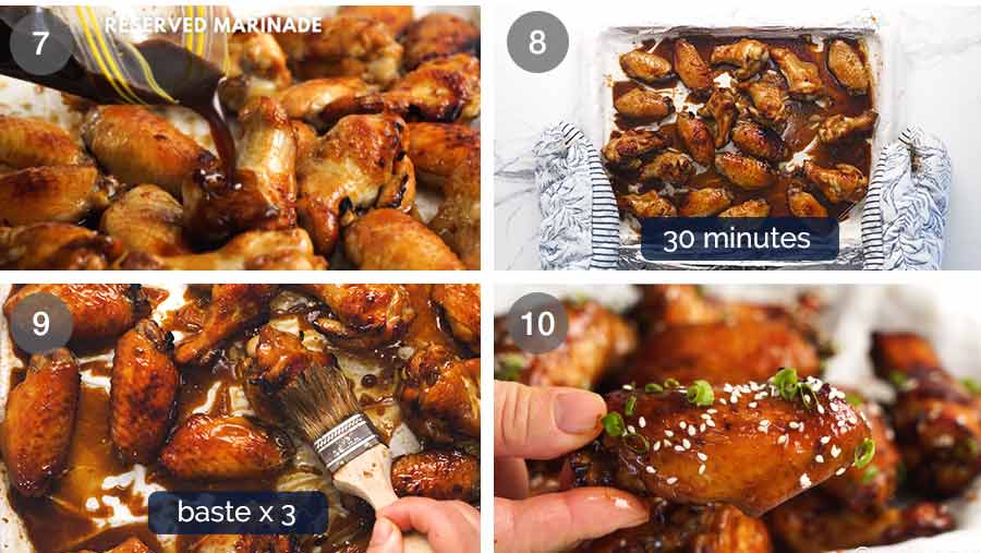 How to marque   Honey Soy Wings